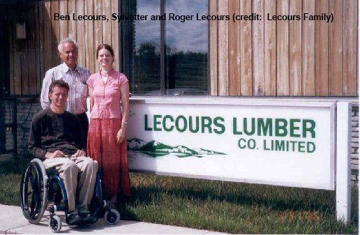 Ben Lecours, Sylvette and Roger Lecours 2